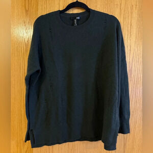 Aqua Cashmere Sweater in Medium